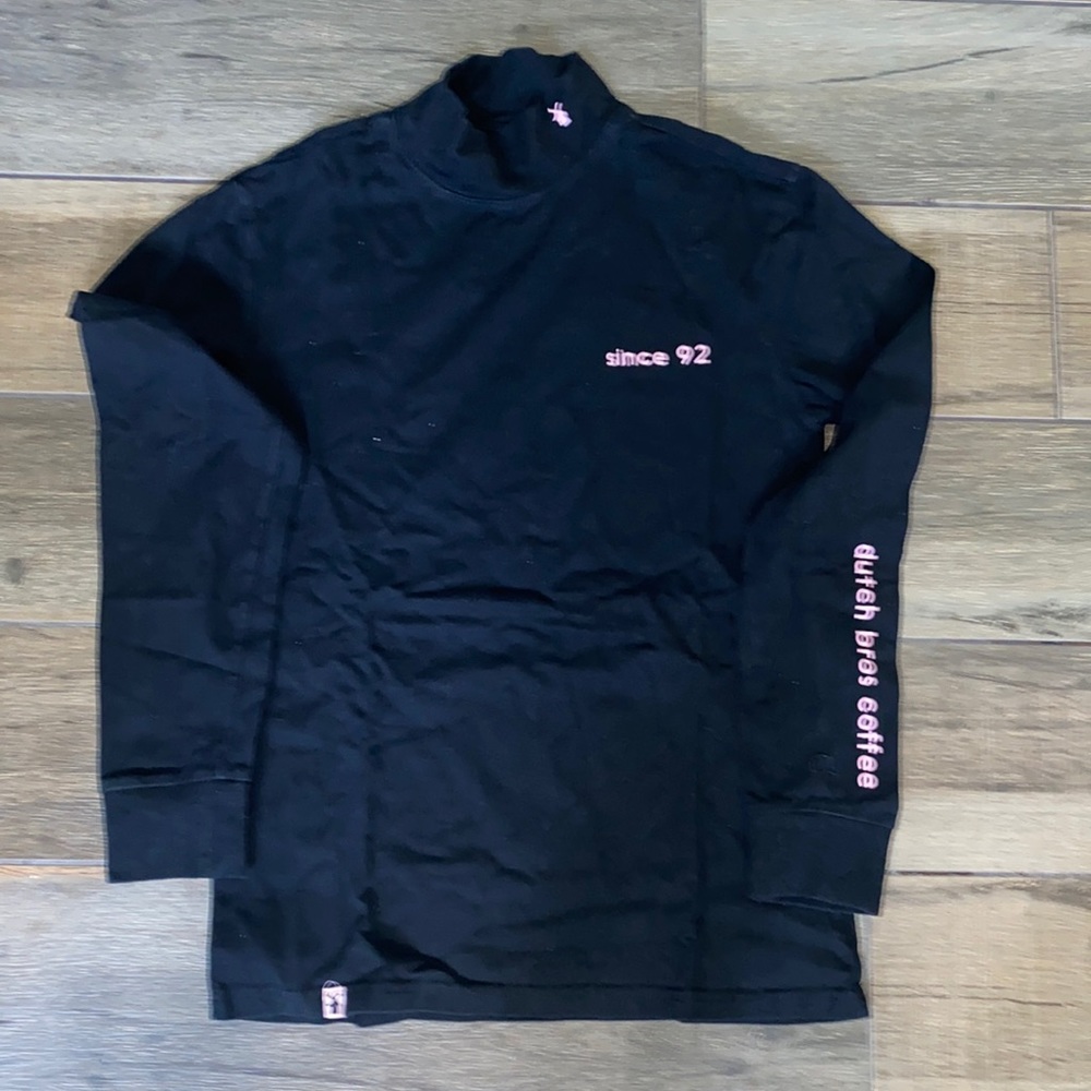 Dutch Bros Mock neck long sleeve